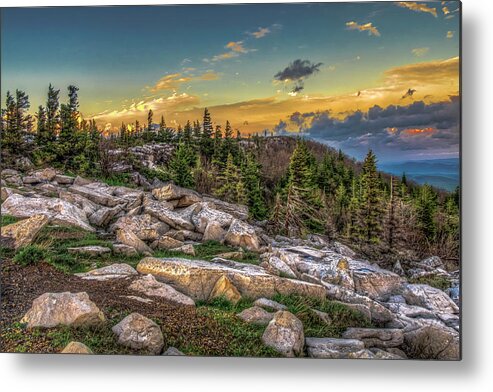 Landscapes Metal Print featuring the photograph View from Dolly Sods 4714 by Donald Brown