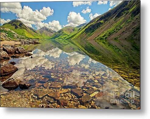 Wastwater Metal Print featuring the photograph Wastwater Lake District by Martyn Arnold