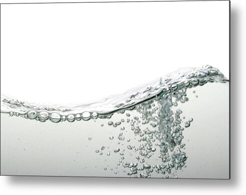 Cool Attitude Metal Print featuring the photograph Water Bubbles by Greg801