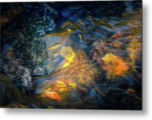 Fall Metal Print featuring the photograph Water Color by Allin Sorenson