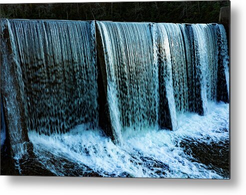 Steve Bunch Metal Print featuring the photograph Waterfall by Steve Bunch