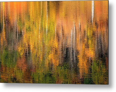 Hayward Garden Putney Vermont Metal Print featuring the photograph West River Reflections by Tom Singleton