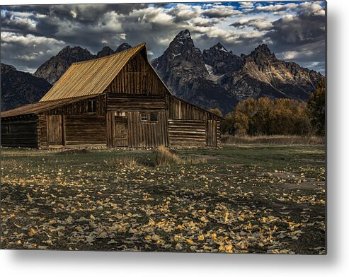 Grand Metal Print featuring the photograph Westward Home by James H Egbert