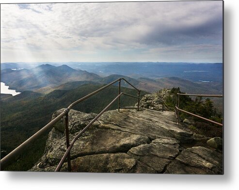 Whiteface Metal Print featuring the photograph Whiteface Mountain Ascent by Amanda Jones