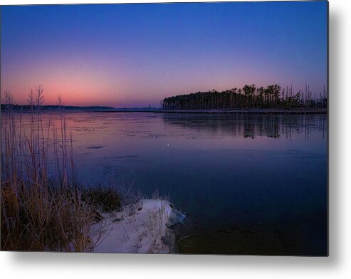 Maryland Metal Print featuring the photograph Winter Chill by Robert Fawcett