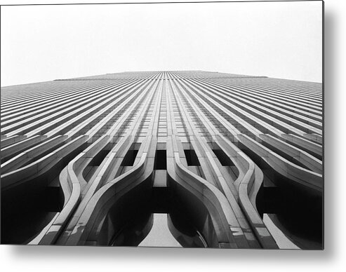 Outdoors Metal Print featuring the photograph World Trade Center Close Up by Steinphoto