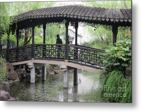 Xue Garden Metal Print featuring the photograph Xue Family Garden 18 by Randall Weidner