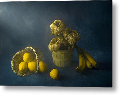Yellow Metal Print featuring the photograph Yellow Delight by Lydia Jacobs