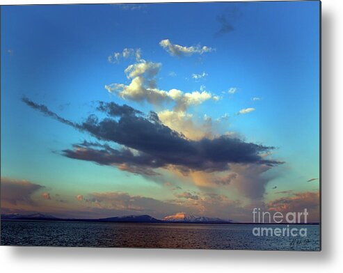 Yellowstone Lake Metal Print featuring the photograph Yellowstone Lake  #1876 by J L Woody Wooden
