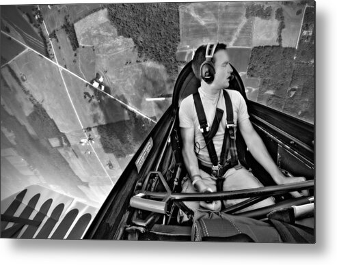 Airplane Metal Print featuring the photograph Zero G by Shane Peterson