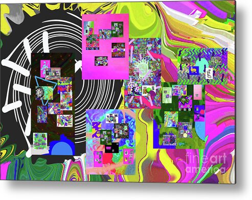 Walter Paul Bebirian: Volord Kingdom Art Collection Grand Gallery Metal Print featuring the digital art 1-24-2020c by Walter Paul Bebirian