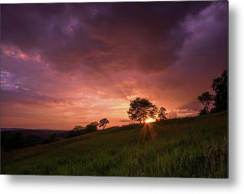 Trexler Metal Print featuring the photograph Below the Horizon - Mystical #2 by Jason Fink