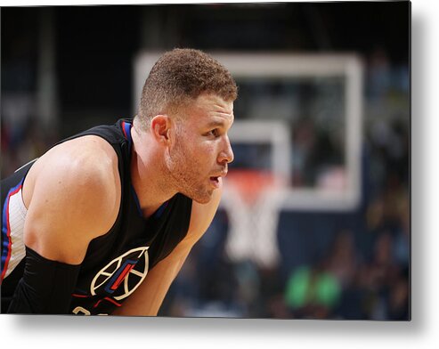 Blake Griffin Metal Print featuring the photograph Blake Griffin by Joe Murphy