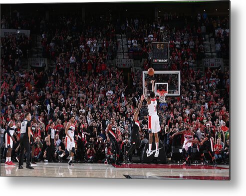 Bradley Beal Metal Print featuring the photograph Bradley Beal by Sam Forencich