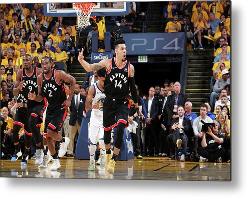 Playoffs Metal Print featuring the photograph Danny Green by Nathaniel S. Butler