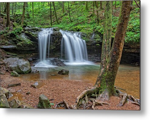 Frozen Head State Park Metal Print featuring the photograph Debord Falls At Frozen Head State Park #1 by Jim Vallee