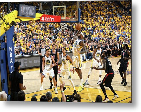 Demarcus Cousins Metal Print featuring the photograph Demarcus Cousins by Andrew D. Bernstein