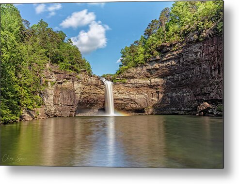 Desoto State Park Metal Print featuring the photograph DeSoto Falls Photograph #1 by Chris Spencer