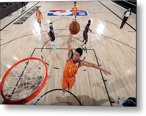 Nba Pro Basketball Metal Print featuring the photograph Devin Booker by David Sherman