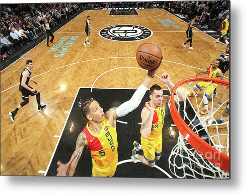 Nba Pro Basketball Metal Print featuring the photograph D.j. Wilson by Nathaniel S. Butler