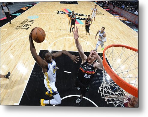 Draymond Green Metal Print featuring the photograph Draymond Green #1 by Logan Riely