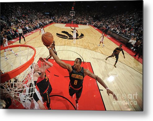 Nba Pro Basketball Metal Print featuring the photograph Dwight Howard by Ron Turenne