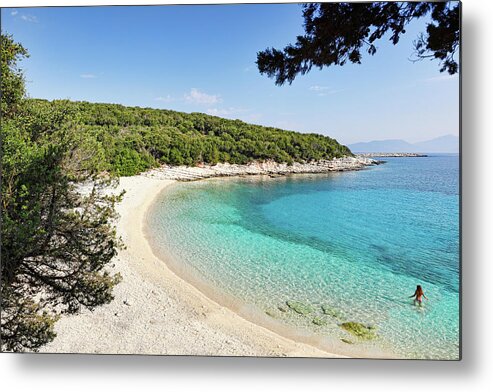 Emblisi Metal Print featuring the photograph Emblisi in Kefalonia, Greece #1 by Constantinos Iliopoulos