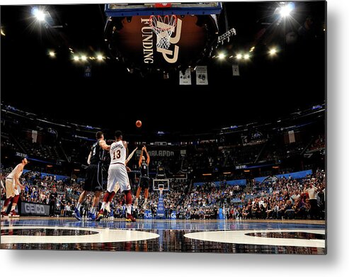 Nba Pro Basketball Metal Print featuring the photograph Evan Fournier by Fernando Medina