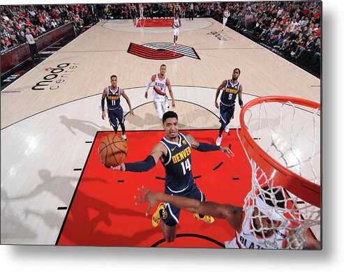 Gary Harris Metal Print featuring the photograph Gary Harris #1 by Sam Forencich