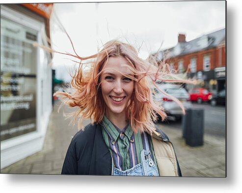 Newcastle-upon-tyne Metal Print featuring the photograph Having Fun Outdoors #1 by SolStock