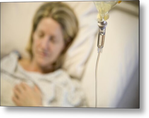 Patient Metal Print featuring the photograph Hospital Series #1 by Njgphoto