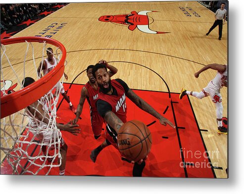Nba Pro Basketball Metal Print featuring the photograph James Johnson by Gary Dineen