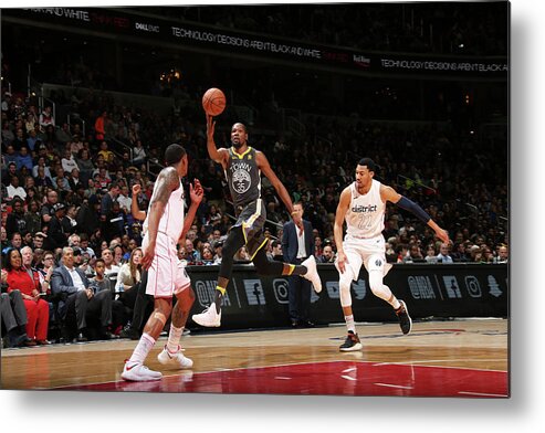 Nba Pro Basketball Metal Print featuring the photograph Kevin Durant by Ned Dishman
