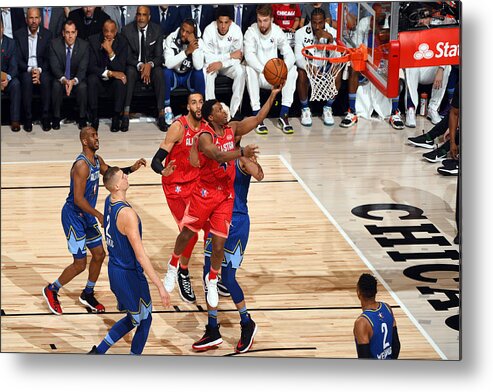 Kyle Lowry Metal Print featuring the photograph Kyle Lowry by Garrett Ellwood