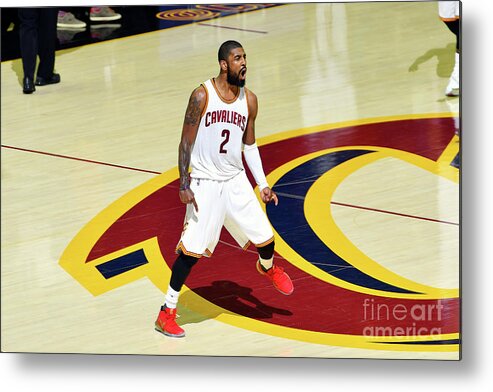 Playoffs Metal Print featuring the photograph Kyrie Irving by Jesse D. Garrabrant