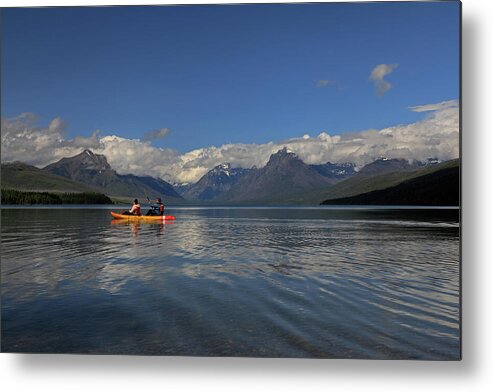 Lake Mcdonald Metal Print featuring the photograph Lake McDonald - Glacier National Park by Richard Krebs