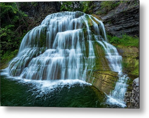 2018 Metal Print featuring the photograph Lower Fals #2 by Stef Ko