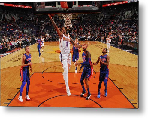 Marquese Chriss Metal Print featuring the photograph Marquese Chriss #1 by Barry Gossage