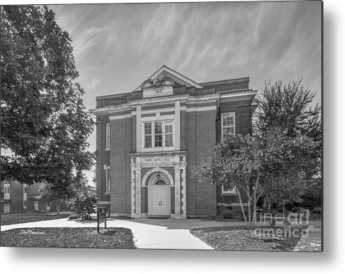 Mercer University Metal Print featuring the photograph Mercer University Ware Hall by University Icons