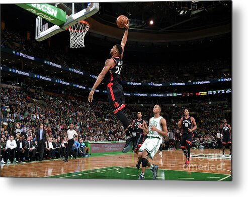 Nba Pro Basketball Metal Print featuring the photograph Norman Powell by Brian Babineau