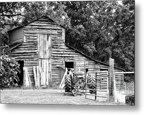 Barn Metal Print featuring the photograph Old Barn #1 by Kimberly Chason