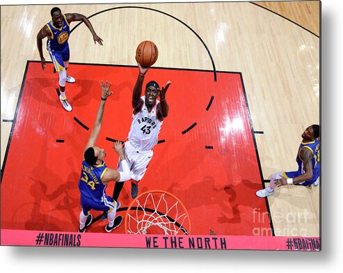 Playoffs Metal Print featuring the photograph Pascal Siakam by Jesse D. Garrabrant
