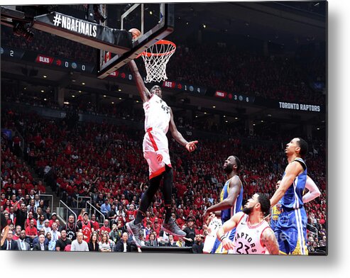 Pascal Siakam Metal Print featuring the photograph Pascal Siakam by Nathaniel S. Butler