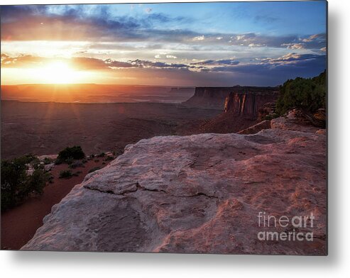 Red Soil Metal Print featuring the photograph Red Dawn by Jim Garrison