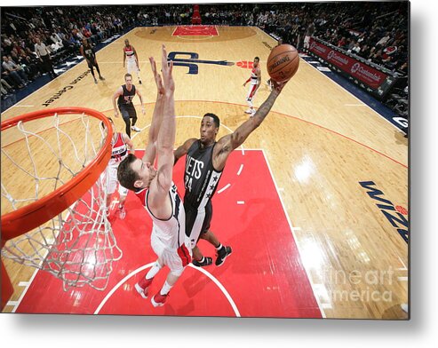Nba Pro Basketball Metal Print featuring the photograph Rondae Hollis-jefferson by Ned Dishman