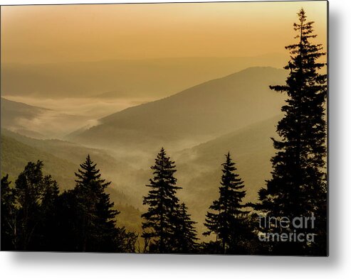 Sunrise Metal Print featuring the photograph Sunrise in the Highlands #1 by Thomas R Fletcher