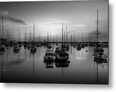 Philippines Metal Print featuring the photograph Sunset Trail Harbour by Arj Munoz