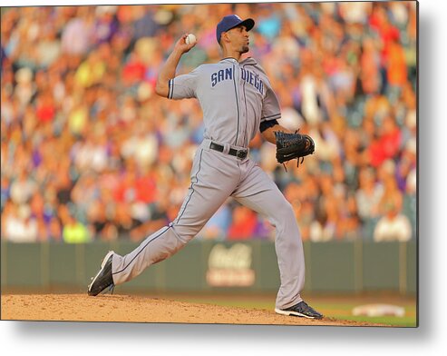 Home Base Metal Print featuring the photograph Tyson Ross #1 by Justin Edmonds