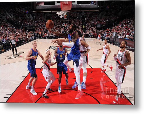 Playoffs Metal Print featuring the photograph Will Barton by Sam Forencich