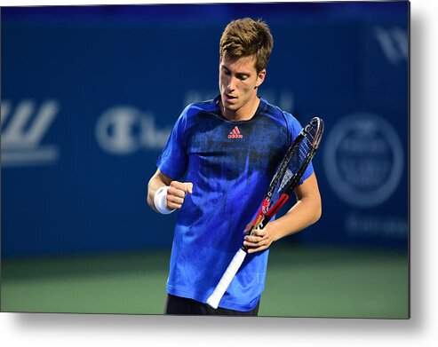 Wake Forest University Metal Print featuring the photograph Winston-Salem Open - Day 2 #1 by Jared C. Tilton